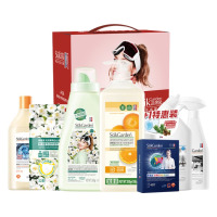 蔬果园家庭清洁礼包套装礼盒装 洗衣液洗衣凝珠谷爱凌大师调香品牌礼盒 高端定制七件套SGY2507-10