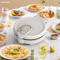 豹牌 家用双面可同时单独使用大火力电饼铛 BP-WA718
