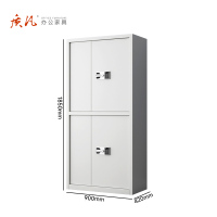 苏宁 质凡 办公家具 通双节无斗保密柜国保密码锁/ZF-BMG158/900*420*1850mm/厚度1.0mm