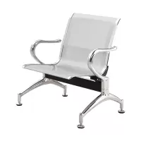 中豫鑫泽 ZYXZ5021028 连排椅机场椅公共座椅长椅等候椅 单人位银灰色