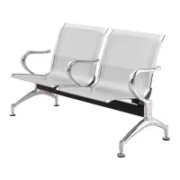 中豫鑫泽 ZYXZ5021029 连排椅机场椅公共座椅长椅等候椅 二人位银灰色