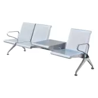 中豫鑫泽 ZYXZ5021034 连排椅机场椅公共座椅长椅等候椅 三人位加茶几