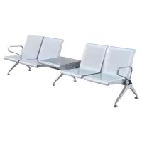中豫鑫泽 ZYXZ5021036 连排椅机场椅公共座椅长椅等候椅 四人位加茶几