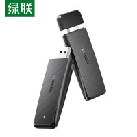 绿联 AC1300USB双频无线网卡 速率2.4GHz/5GHz 网卡/热点模式 CM492-50340@