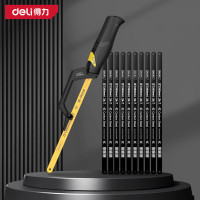 得力deli智能电动螺丝刀S100便携高效快速充电家用多功能螺丝刀工具