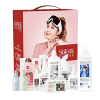 蔬果园格拉斯玫瑰洗护10件套 香氛洗衣液+柔软洗衣液+餐具净+油污净+洁厕剂+洗手液+内衣洗衣液+马塞皂+洗发水+沐浴露