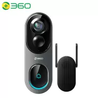 360可视门铃6Pro 超清画质智能门铃电子猫眼摄像头无线wifi手机远程查看对讲