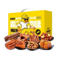 (春节产品)久久丫舞动鸭卤味礼盒390g