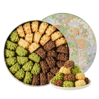 悠享时 小花曲奇(小熊)350g