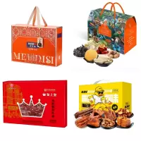 福利套餐二(美荻斯坚果礼盒+卡宴大山珍选山珍干货礼盒1030g+金冠腊肠礼盒500g+久久丫舞动鸭390g)