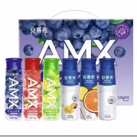 安慕希酸奶230g*10瓶(新疆哈密瓜/新疆草莓/芒果百香果)三种口味