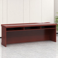 誉卓远-简约-办公桌 YZY-CTZ-2.1M-H3BY 木质可拆装定制款210*60*76cm