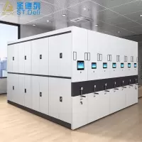 圣德列密集架钢制移动密集柜档案柜智能文件柜资料柜一列三组每立方米