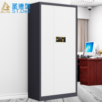 圣德列保密柜套色文件柜资料档案柜钢制加厚办公柜铁皮柜通门指纹锁带抽