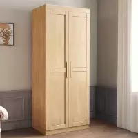 圣德列北欧衣柜简易组合大衣橱卧室储物柜两门衣柜家用小户型挂衣柜
