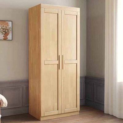 圣德列北欧衣柜简易组合大衣橱卧室储物柜两门衣柜家用小户型挂衣柜