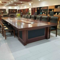 鑫金虎(XIN JIN HU)会议桌办公油漆长桌会议室开会桌8000x2200x750mm