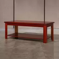鑫金虎(XIN JIN HU)DD-1020茶几双层木质长茶几1.2*0.6m