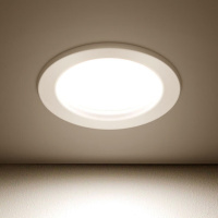 Jianjtx佛山照明(FSL)LED筒灯嵌入式天花灯全铝材全白5寸筒灯