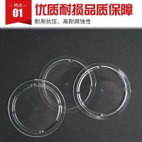 SHENG CHUANG 电梯消防开关圆透镜镜片透镜玻璃盖敲碎玻璃外径55mm@适用日立配件