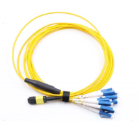 MPO12 APC母 -LC UPC SMF 2m 连接线 货期20工作日 无维保