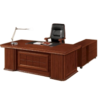 大央班台/办公桌B-15241 2400W*1100D*760H 办公桌员工位单人办公桌组合简约现代办公室老板桌子