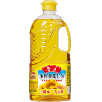 鲁花 食用油 1.6L 压榨葵花仁油