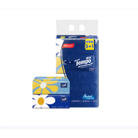 得宝抽纸4层80抽*(3+1)包/1提*3 T2898C[Mini轻巧随行]