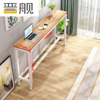 晋舰家用吧台奶茶店高脚桌靠墙商用长条桌酒吧台桌椅组合160*40*100单桌