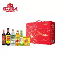 海天 凤鸣朝阳 调味品6件礼盒 [2050ml+1230g]