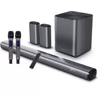 山水(SANSUI) 5.1声道家用K歌客厅电视落地式大音响组合套装 蓝牙立体音效 山水95Q(单8吋重低音)