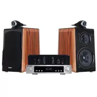 山水(SANSUI)S900HiFi发烧音响无线蓝牙功放话筒点歌机音响套装S980-I三分频六胆管HIFI音响+低音炮