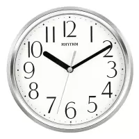 RHYTHM 丽声日本丽声挂钟 客厅卧室简约钟表装饰创意家用座挂一体石英钟 CMG890ER19