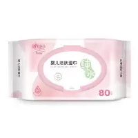 心相印婴儿洁肤80片装湿巾(纯水)*3包XYA080