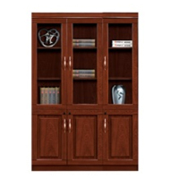 大央文件柜SL-203 1350W*420D*2000H书架落地置物架客厅家用靠墙收纳柜子储物柜办公室文件柜简易书