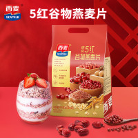 西麦(SEAMILD)高膳食纤维即食5红谷物燕麦片450g(45g*10袋)