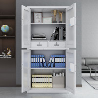 信京保密柜钢制资料档案柜电子密码文件柜 通双节带斗电子密码款