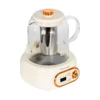 博朗菲(Borownfie) 多功能养生壶高硼硅耐热玻璃烧水壶花茶壶1.2L BLF-JX-108