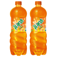 百事可乐美年达 碳酸饮料 1L*2瓶 (新老包装随机发货) 百事出品