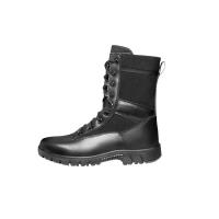 军诺训练靴体能登山训练靴户外冬季保暖高帮不加绒防水防滑黑色 45码 JNBZ013C