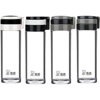 希诺塑料杯385ml大容量耐高温XN-8075(颜色随机)