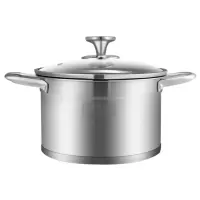 康巴赫 欧式不锈钢汤锅 22cmTOUC22A1