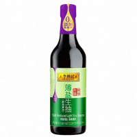 李锦记薄盐生抽轻食家用厨房调味炒菜炒饭酿造酱油500ml