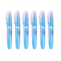 晨光(M&G) FHM21003 单头荧光笔 米菲蓝 (12支/盒) 2盒装