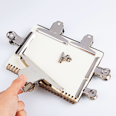 晨光(M&G) ABS92644 圆形票夹 6枚/件 共6件装 64mm