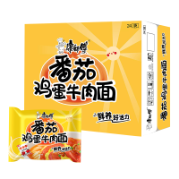 康师傅方便面快捷美味免煮速食宵夜 [原箱]番茄鸡蛋牛肉