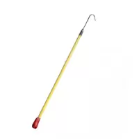 电动车棚 绝缘火钩电瓶车火灾拖拽长钩消防火钩小区物业2.4m救援钩