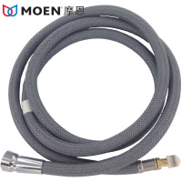 摩恩单把手三孔八英寸抽取抽拉式可升降抽拉面盆水龙头-89121抽拉软管(铜接头)