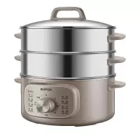 苏泊尔多功能电蒸锅30秒速上汽1300W大火力26CM大口径蒸笼13L大容量ZN26YK85