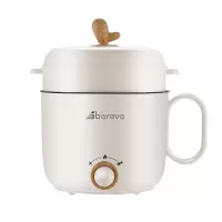 艾贝丽电火锅(带蒸笼)白色 ABL-HG15